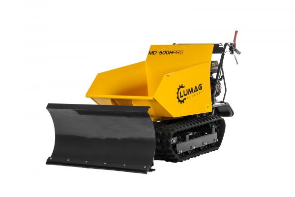 Lumag MINI-RAUPENDUMPER mit KIPPHYDRAULIK & STANDPLATTFORM MD-500HPRO